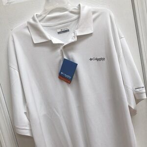 Mens Columbia Omni-Shade Golf Shirt